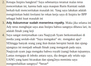 Bantahan Akhi Dirman..