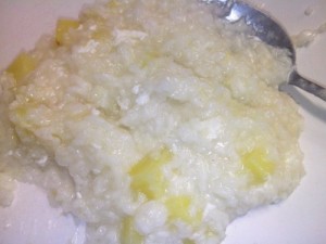 Bubur selesai