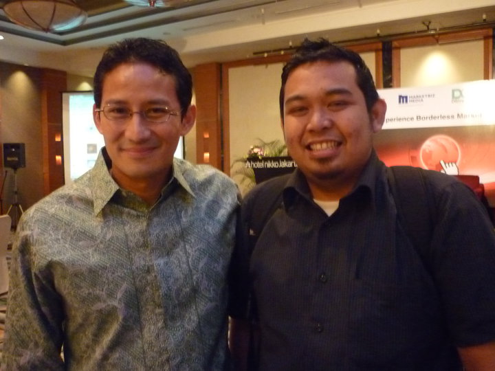 UC bersama Sandi Uno