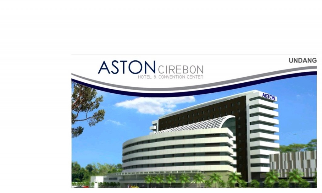 Jadi, kapan ya bisa diundang n menginap di Hotel Aston Cirebon :)