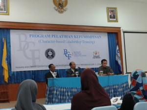 Pembukaan Pelatihan Kepemimpinan BCF