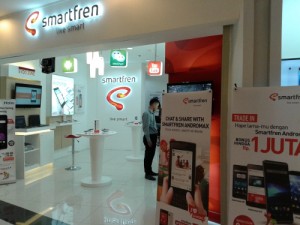 Outlet Smartfren di Mall Botani Square, Bogor