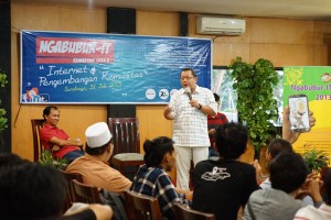 bersama kang Onno bawakan materi