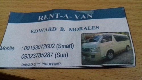 Edward Morales, sopir yang dilengkapi Kartu Nama, perlu ditiru Indonesia nih untuk urusan rental mobil
