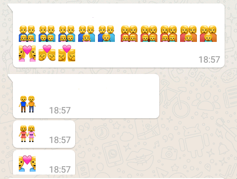 Emoticon WA LGBT