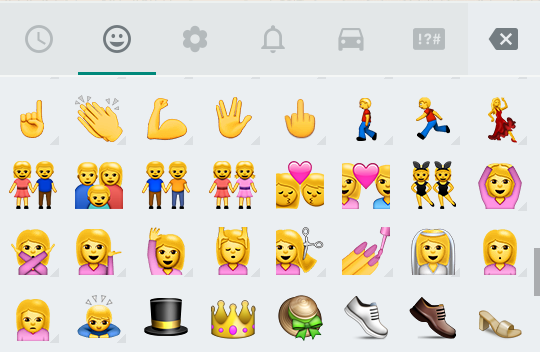 Emoticon WA Tanpa LGBT