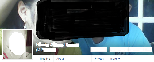 akun facebook pengunggah foto