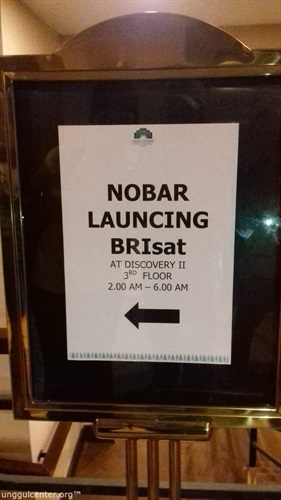 nobar launching satelit BRIsat di Discovery Hotel Ancol