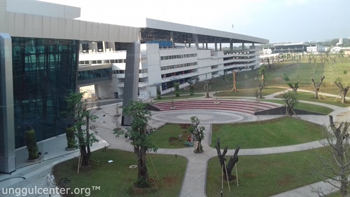 taman yang akan menghijaukan terminal 3