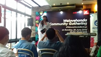 WeLoveHonda Community Gath dibuka oleh MC