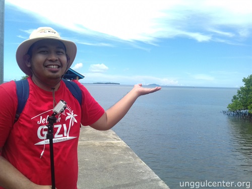 Laut yang indah di Bahowo