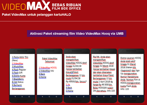 paket streaming video terbaik telkomsel