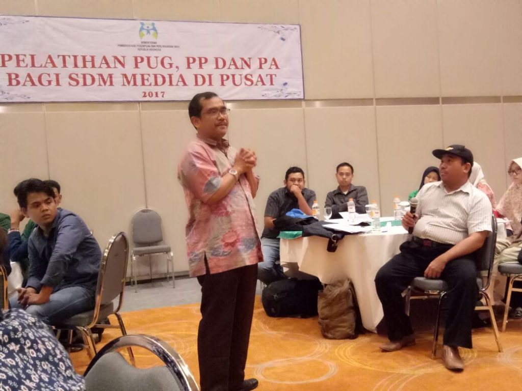 pelatihan jurnalistik sensitif gender