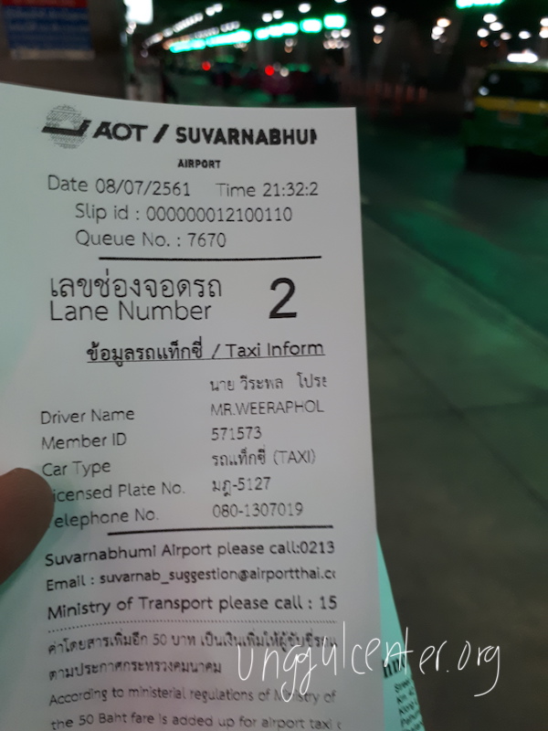 taksi di bangkok