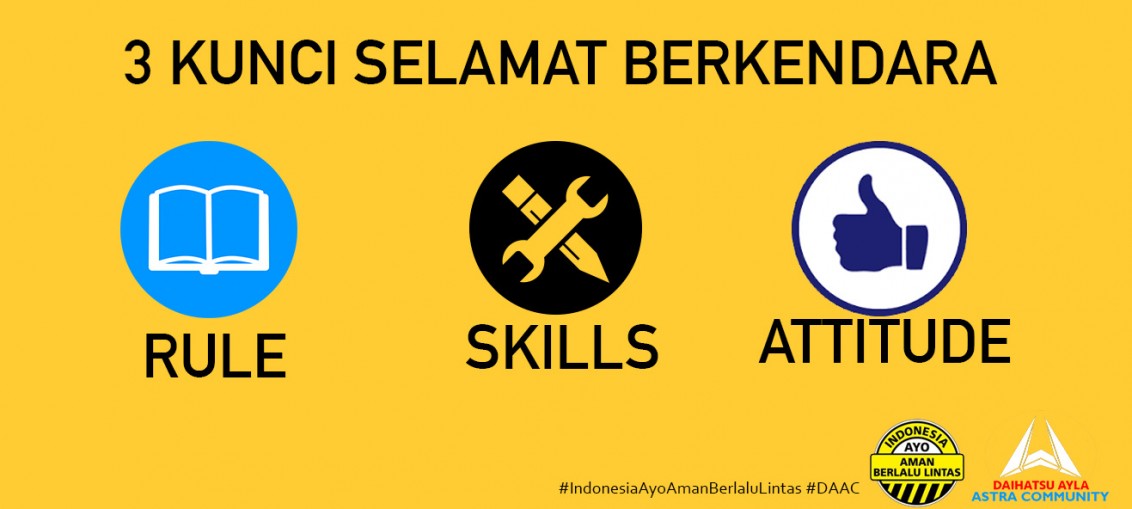 Kunci Selamat Berkendara