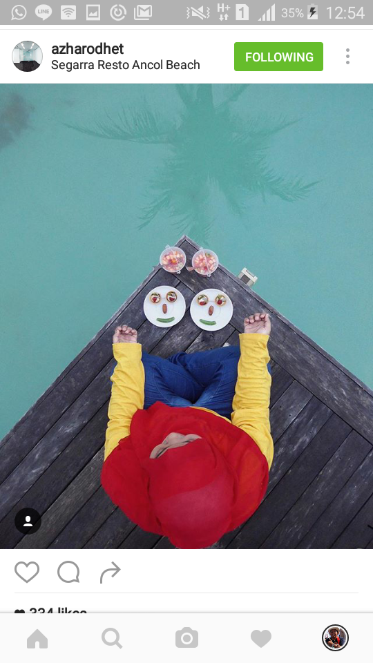 foto simetris instagram