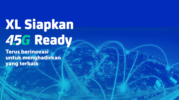 Jaringan 4,5G di Indonesia
