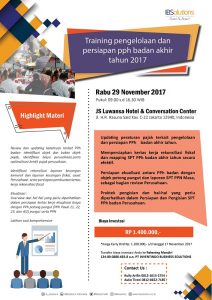 pelatihan pajak Pph
