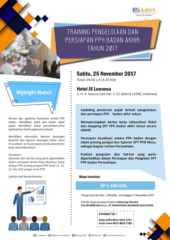 training pajak Pph