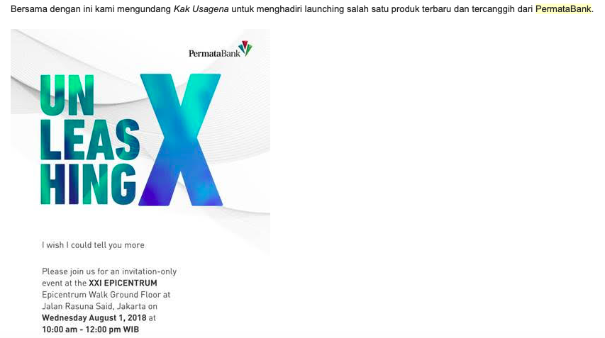 undangan permata bank